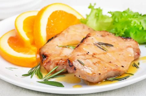 Rôti de porc à l'orange