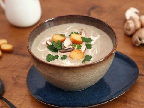 Soupe de champignons
