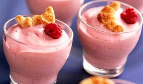 Mousse fraises-framboises