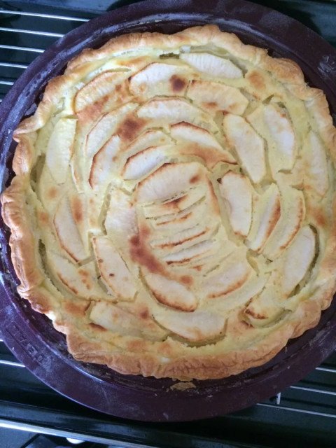 Tarte normande facile