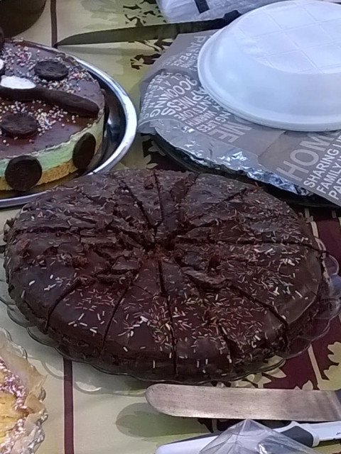 Génoise "Bounty" (à la noix de coco)