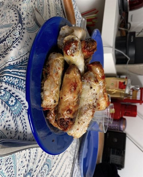 Nems végétariens au tofu