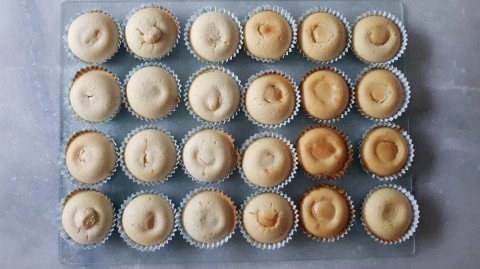 Muffins à la pâte d'amandes