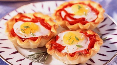 Amuse-bouche aux œufs de caille