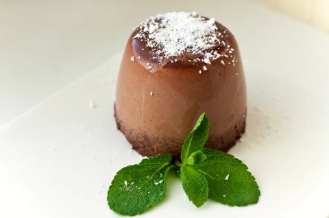 Panna cotta duo de chocolats au Cookeo