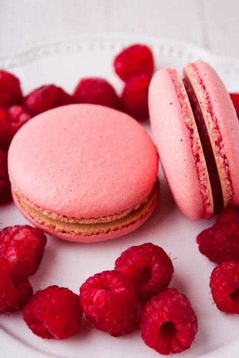 Macarons à la framboise pour les nuls