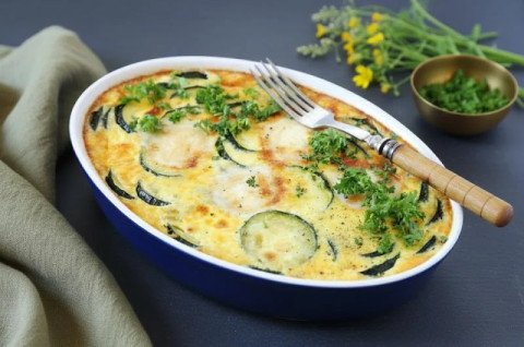 Gratin de courgettes au Airfryer