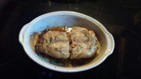 Lapin à la moutarde de grandmère (au four)