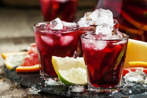Sangria bien fruitée