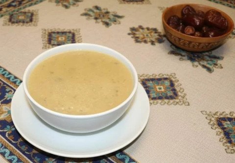 Soupe réchauffante de lentilles corail et bœuf haché