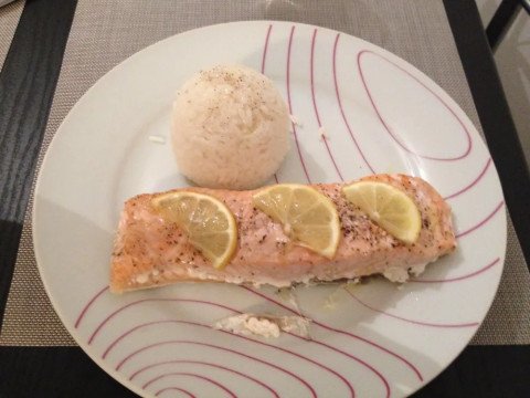 Pavé de saumon à l'ancienne