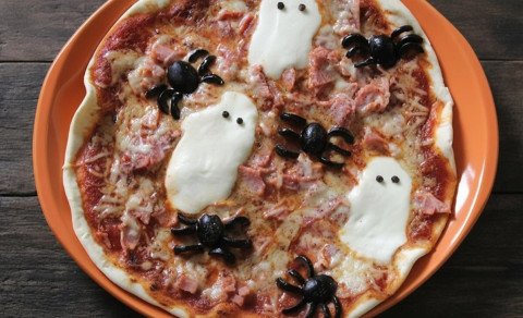 Pizza d'Halloween