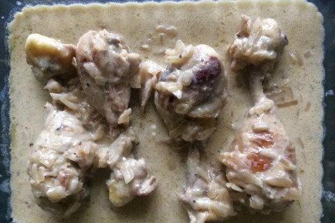 Poulet mariné au citron vert