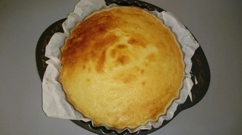 Tarte au citron et fromage blanc
