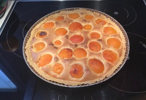 Tarte amandine aux abricots facile