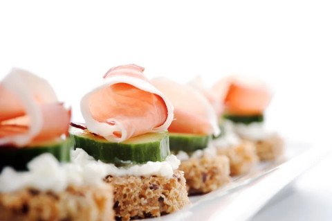 Canapés frais