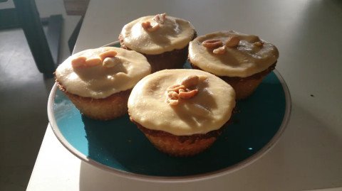 Cupcakes aux cacahuètes