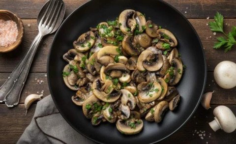 Salade de champignons de Paris