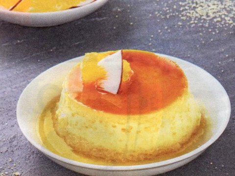 Petits flans coco et spéculoos