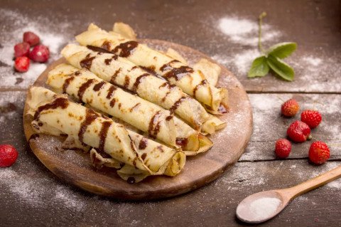Crêpes au cidre