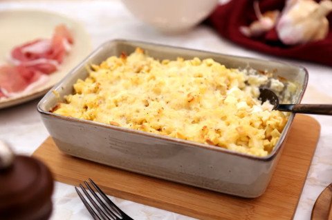 Gratin de crozets savoyard