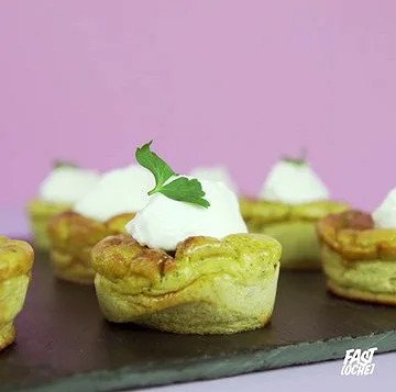 Flan de courgette au curry