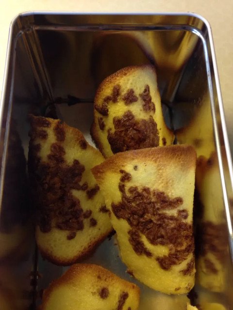 Tuiles craquantes au chocolat