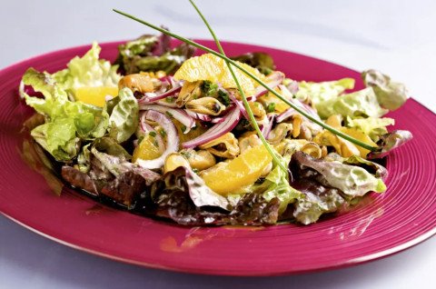 Salade de moules à l'orange
