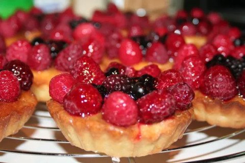 Ma tartelette aux fruits rouges et frangipane