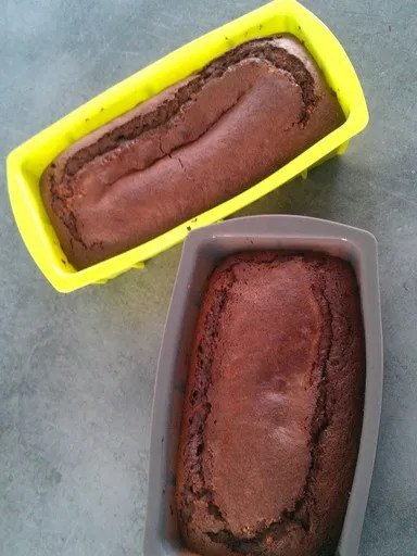 Marbré au chocolat et à la noix de coco