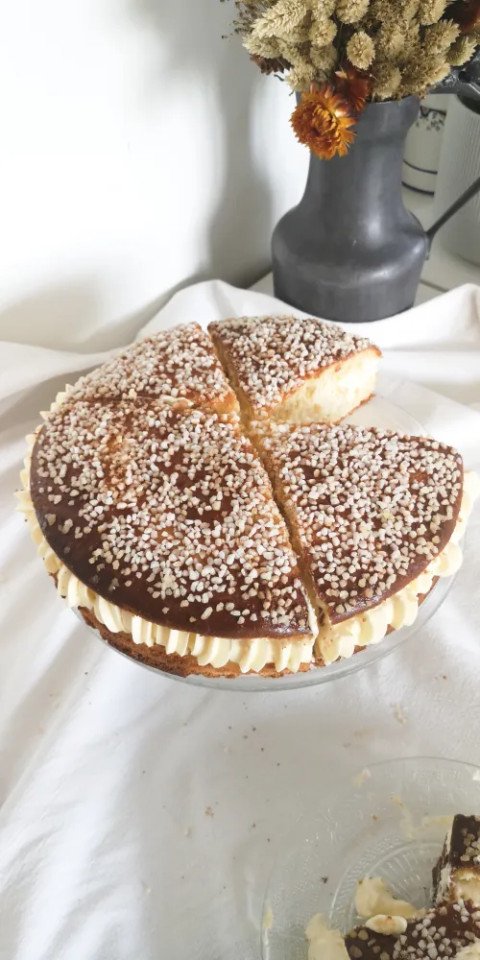 La tarte tropézienne de Célestine