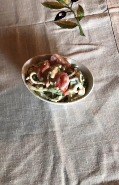 Tartare avocat surimi et tomates fraiches