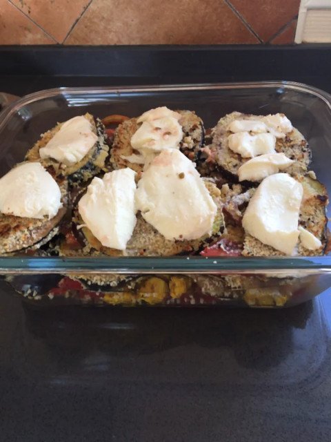 Escalopes de dinde à l'aubergine