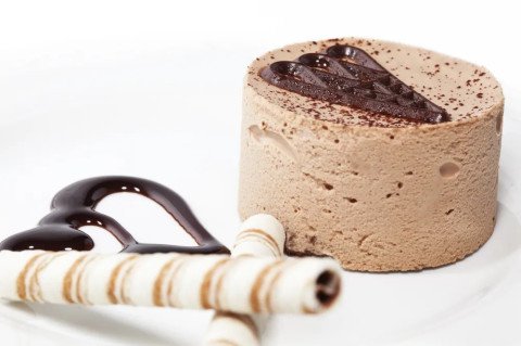 Mousse chocolat allégée