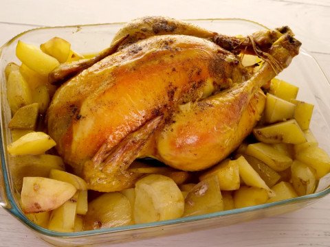 Dinde farcie aux marrons