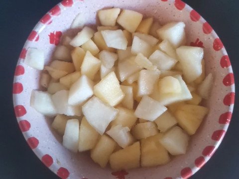 Salade de fruits simplissime du petit-déjeuner