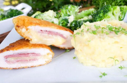 Escalopes de porc cordon bleu
