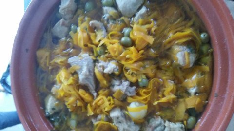 Tajine de veau aux carottes