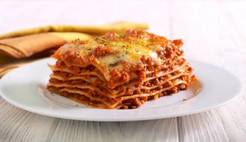 Lasagne à la bolognaise au Cooking Chef