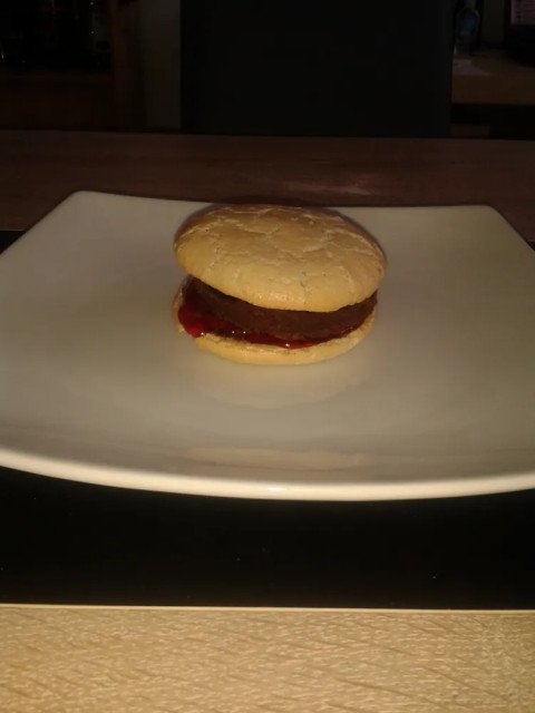 Macaron "hamburger"