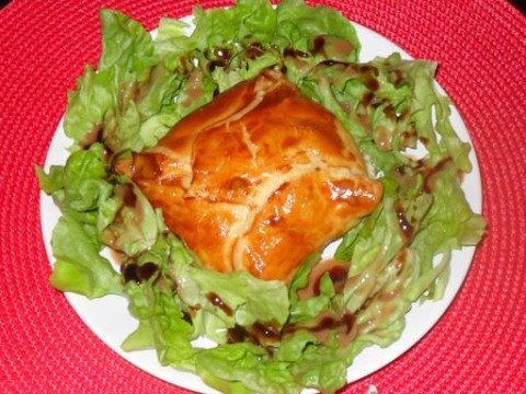 Feuilletés saumon et noix de Saint-Jacques