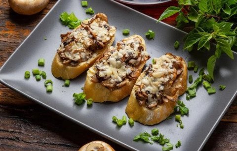 Tartine de rocamadour minceur