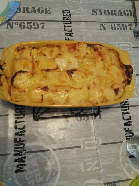 Gratin de chou-fleur à la raclette