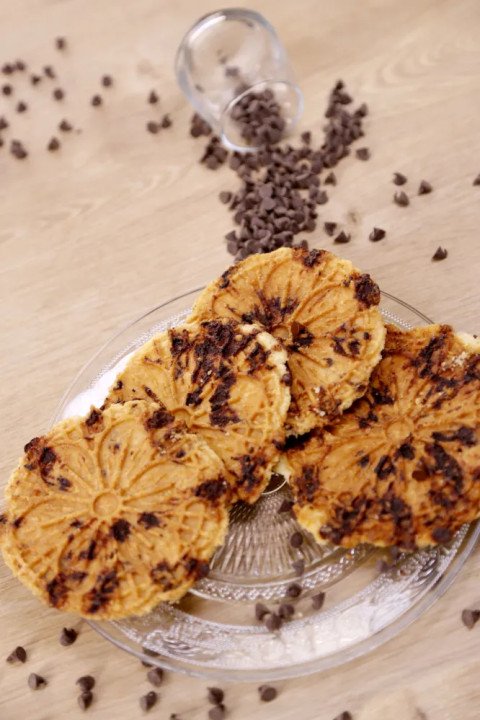 Gaufre façon cookie