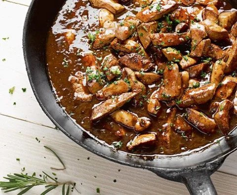 Emincé de foie-Sürlawerla (Alsace)