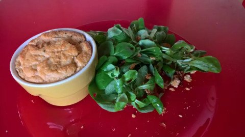 Soufflé vite fait aux flageolets