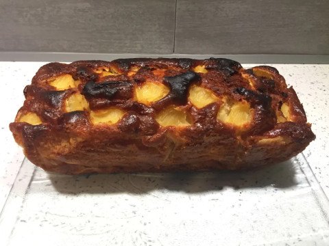 Gâteau au Yaourt à l'ananas et aux pommes