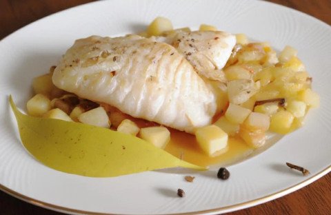 Papillotes de turbot aux pommes