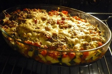Gratin de quinoa et ratatouille