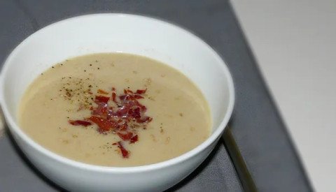 Soupe artichauts sésame